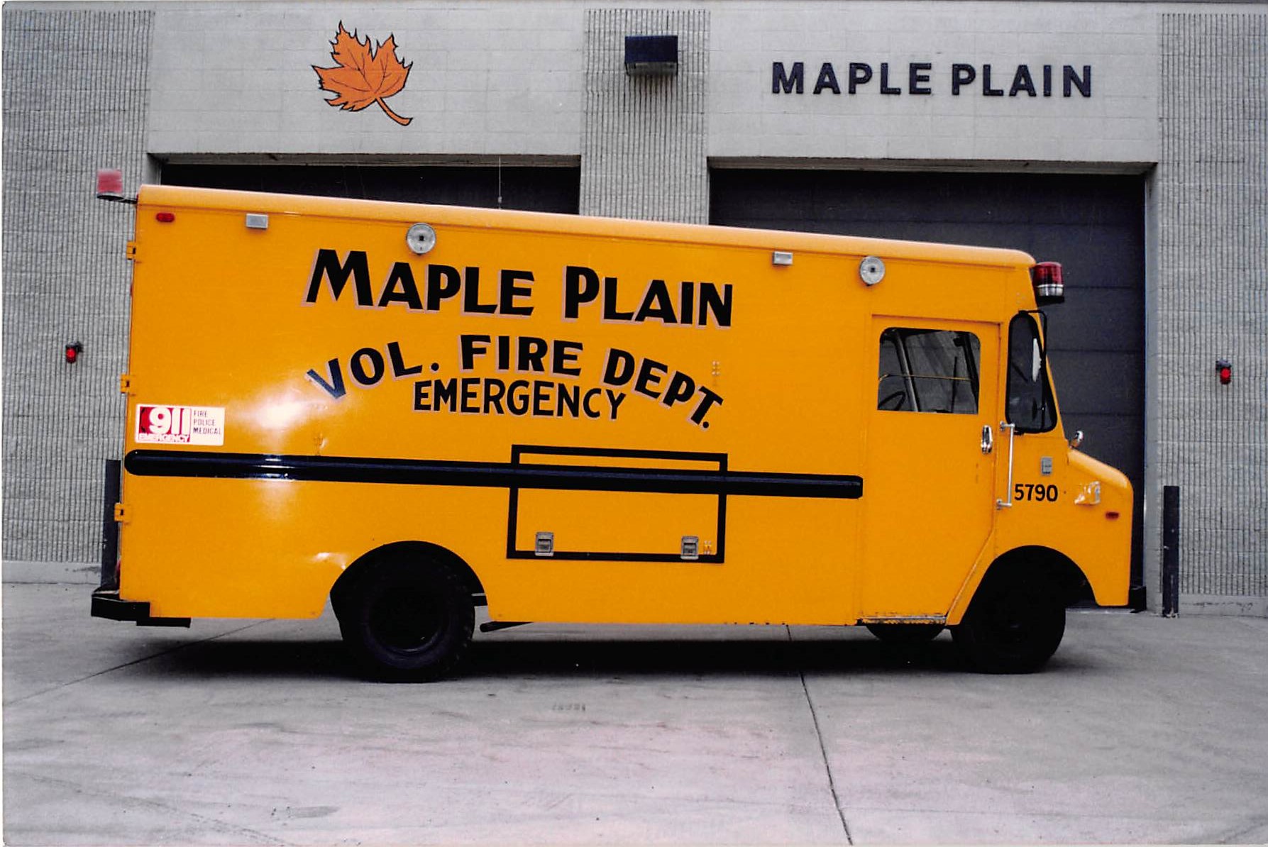 Picture of a Retired Utility Truck